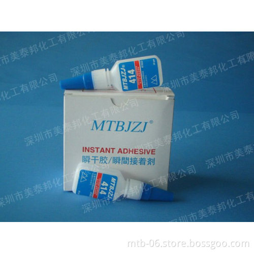 20 Seconds Cure Clear Cyanoacrylate Glue for Bonding Metal/Rubber/Plastic